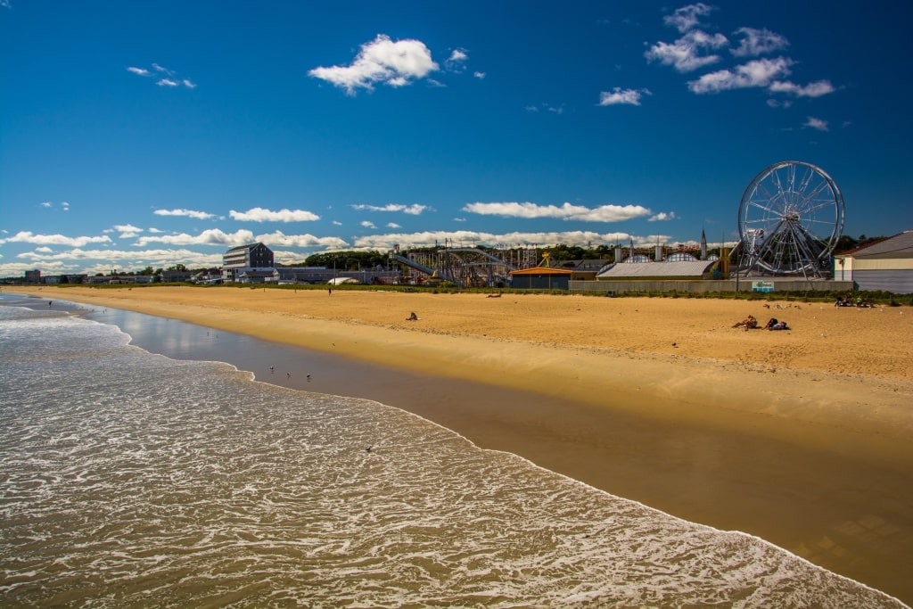 Amusement park along Old Orchard Beach