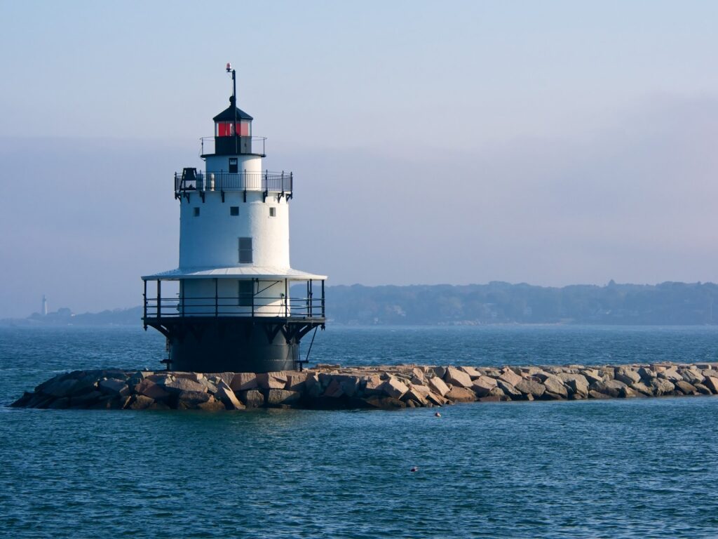 View of Spring Point Ledge Lighthouse