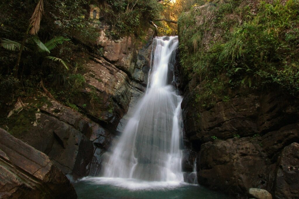 La Mina Falls, one of the best Puerto Rico waterfalls