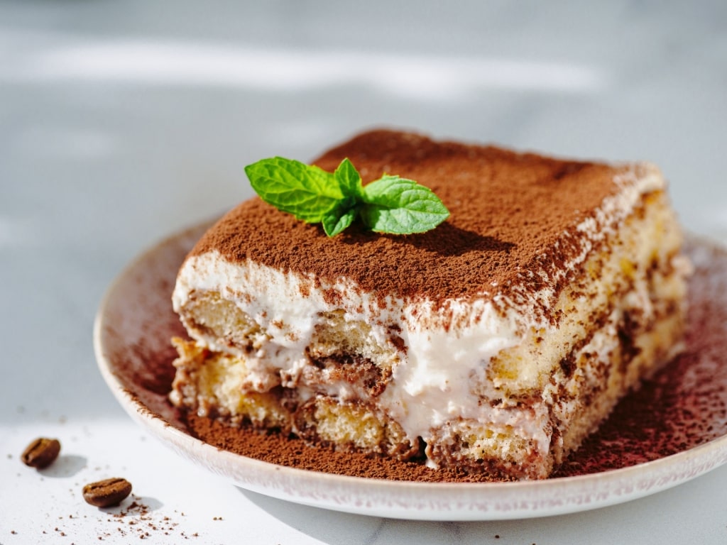 Plate of Tiramisu