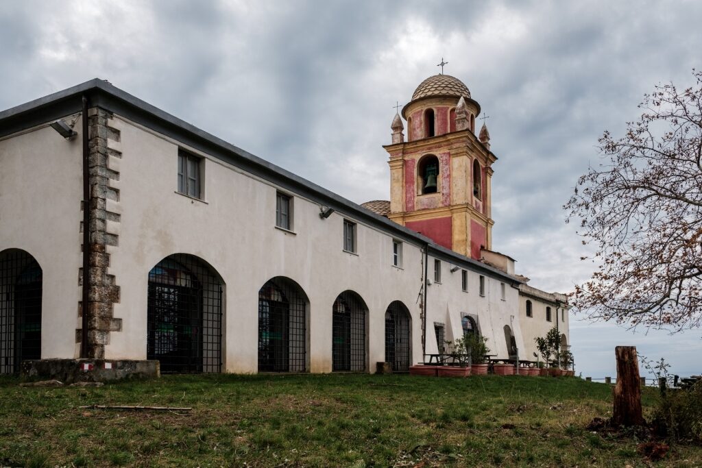Facade of Madonna di Montenero church