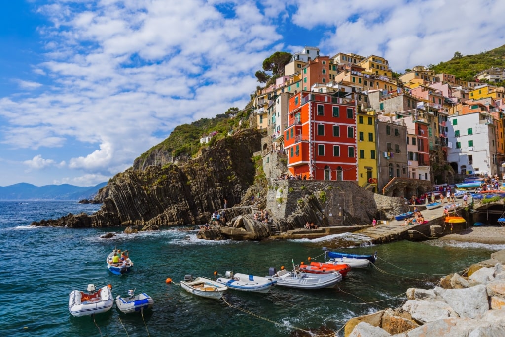 Waterfront of Riomaggiore