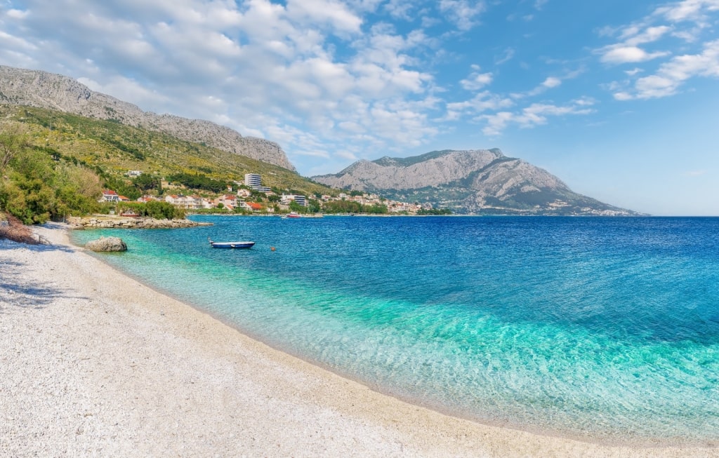 Beach Dugi Rat, one of the best Split beaches