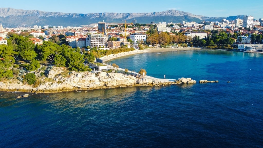 Bacvice Beach, one of the best Split beaches