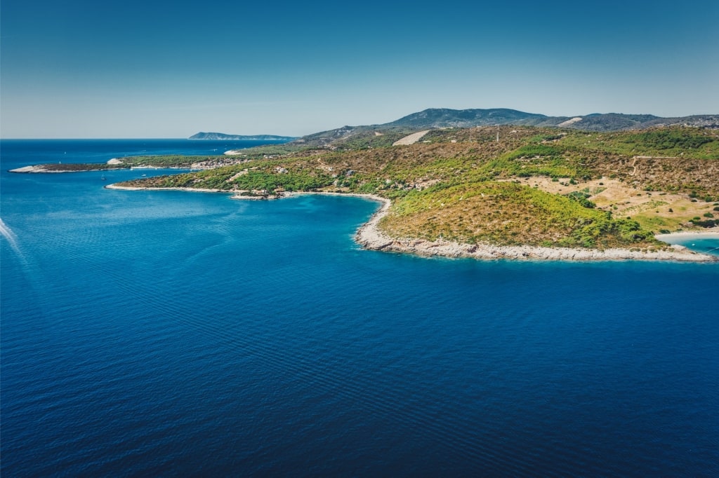 Scenic landscape of Krknjaši