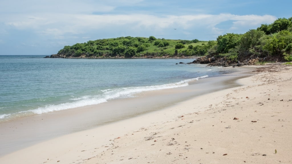 White sands of Cramer Park Beach