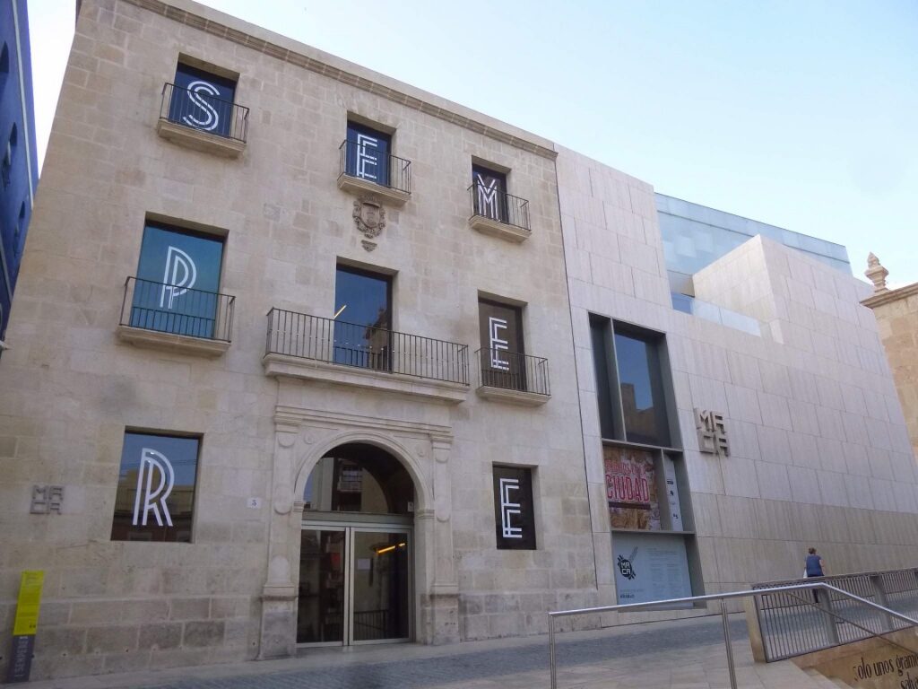 Facade of Alicante Museum of Contemporary Art