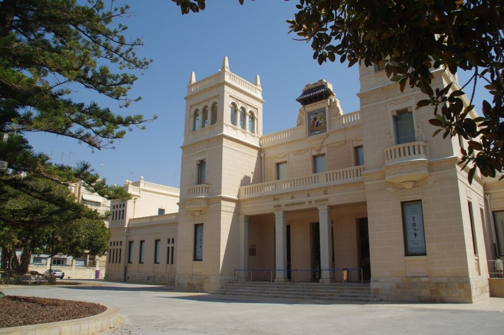 Exterior of Archaeological Museum of Alicante