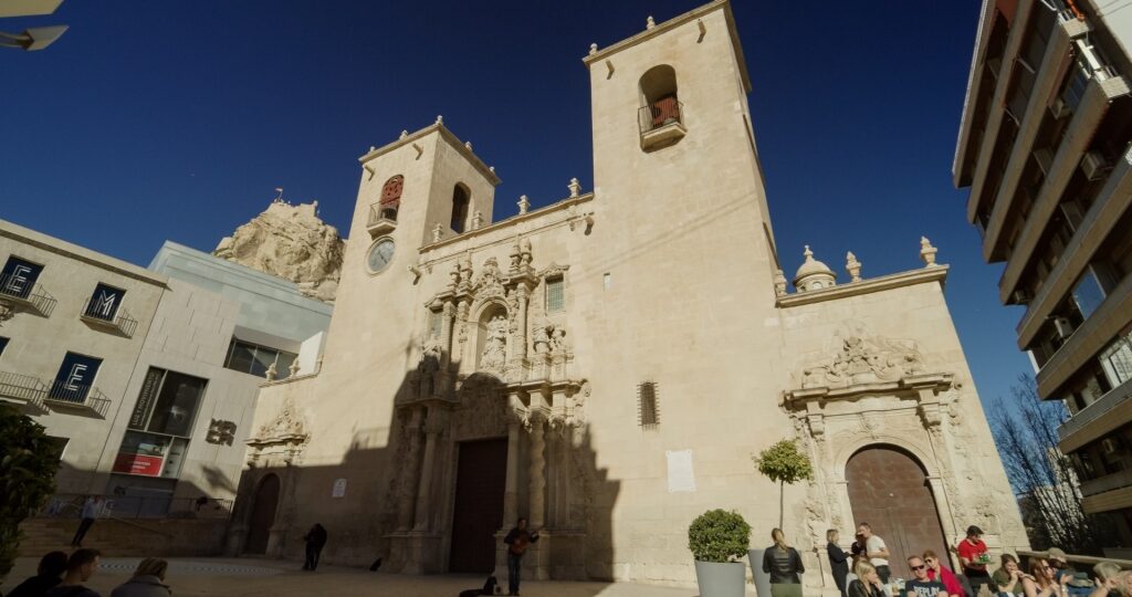 Facade of Basilica of Santa Maria