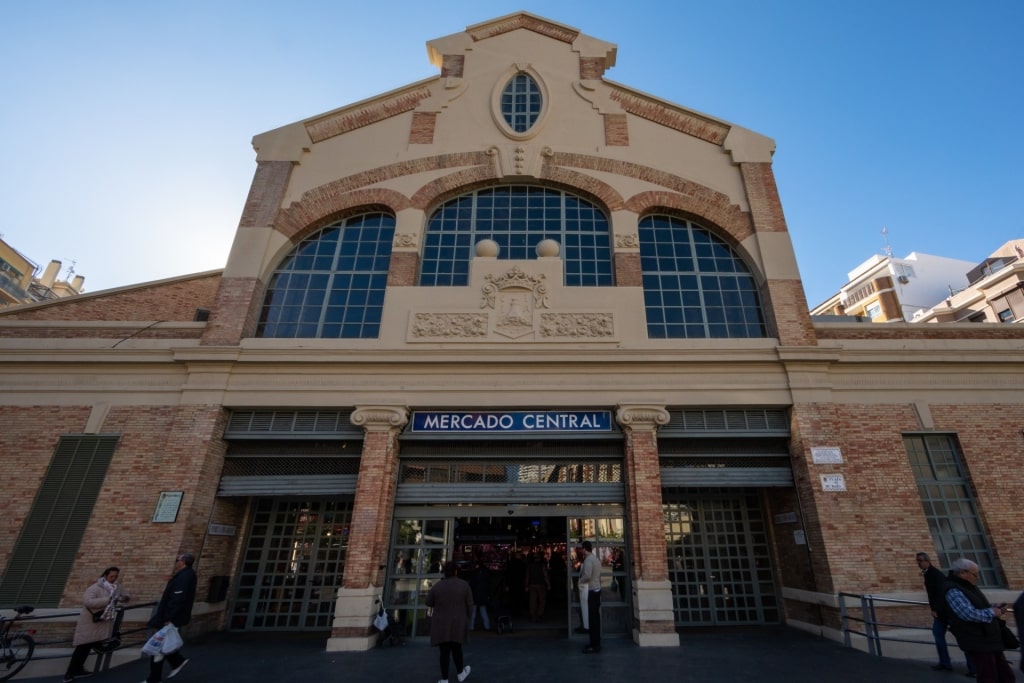 Exterior of Central Market of Alicante