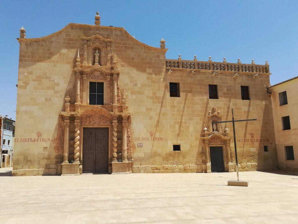 Exterior of Santa Faz Monastery
