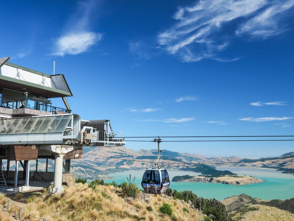 View of Christchurch Gondola