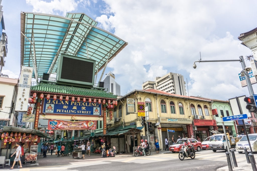 Street view of Jalan Petaling