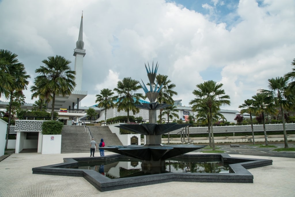 Exterior of National Mosque of Malaysia