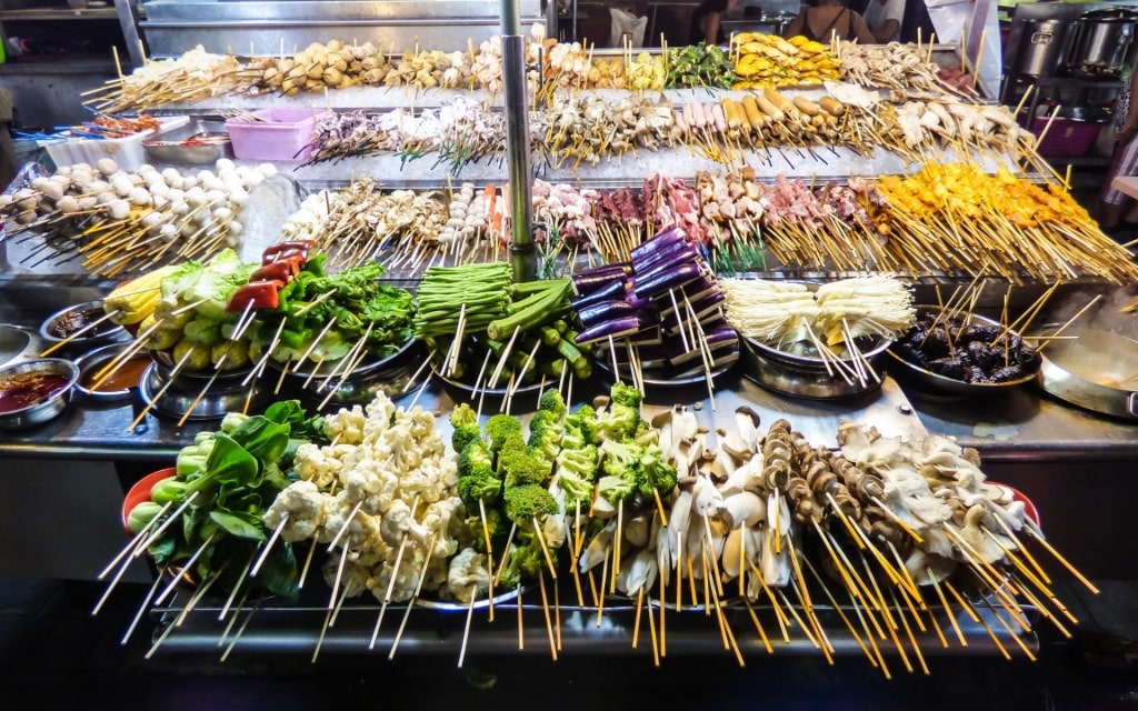 Street food in Jalan Alor