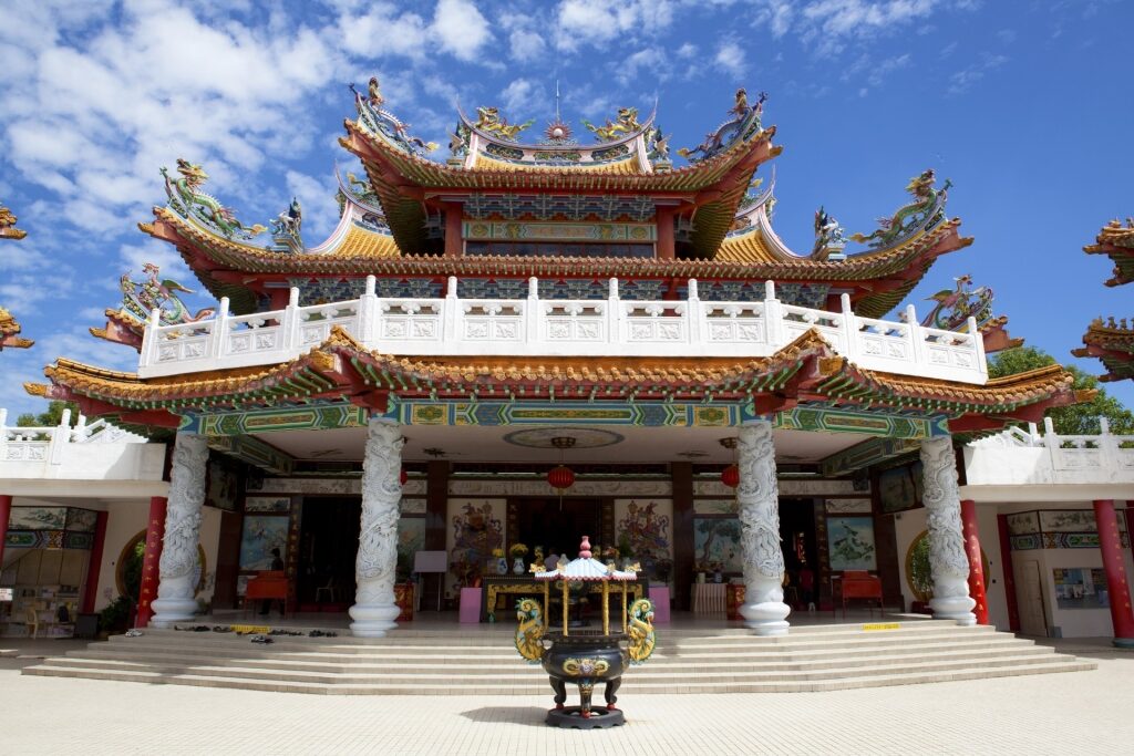 Facade of Thean Hou Temple