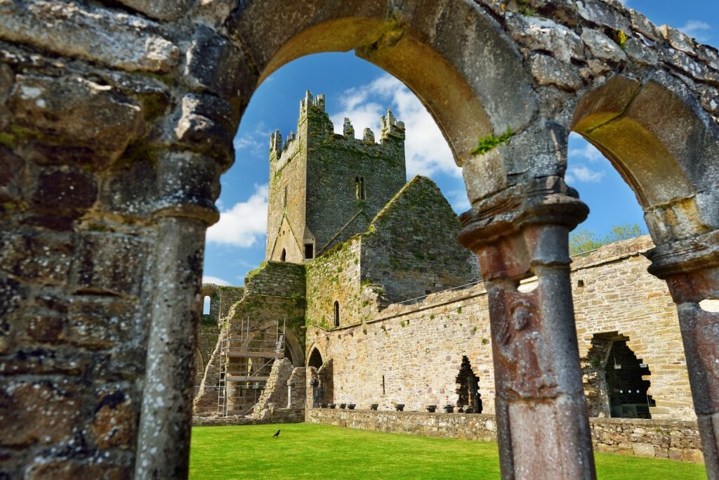 Visit Jerpoint Abbey, one of the best things to do in Waterford