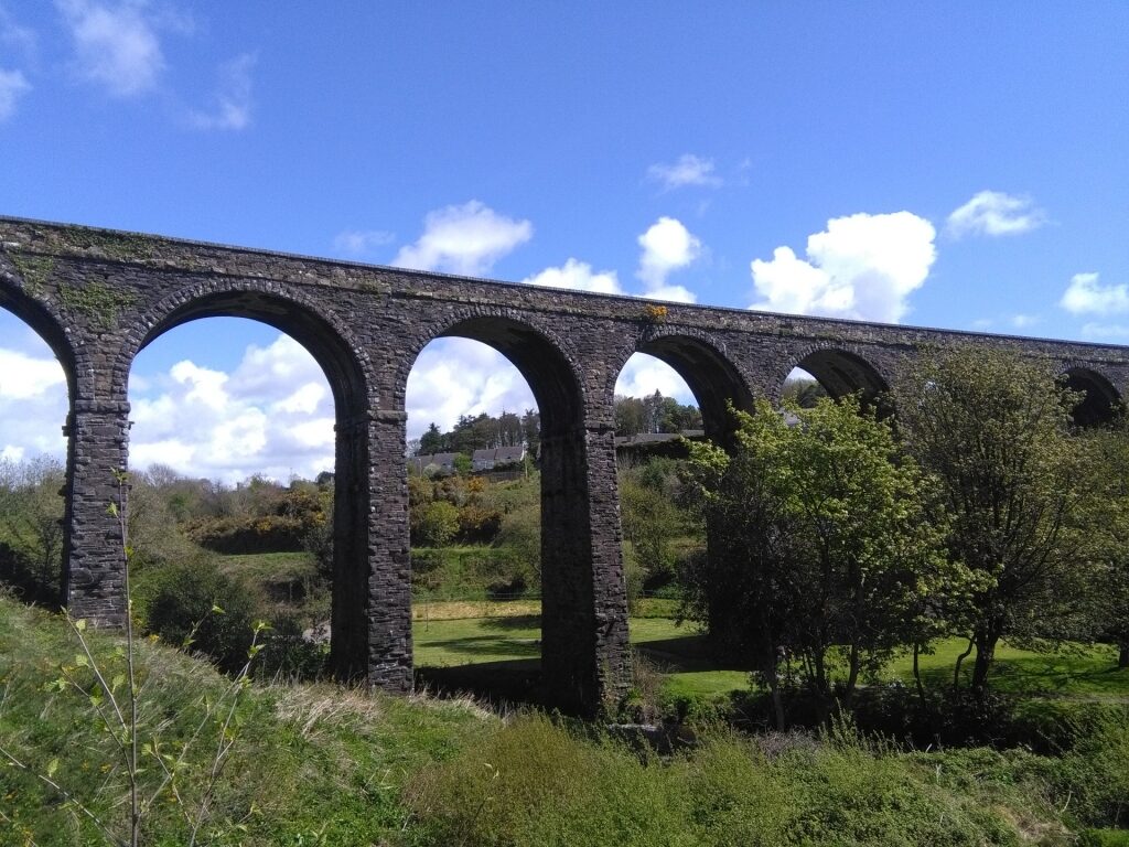 Impressive structure of Kilmacthomas Viaduct