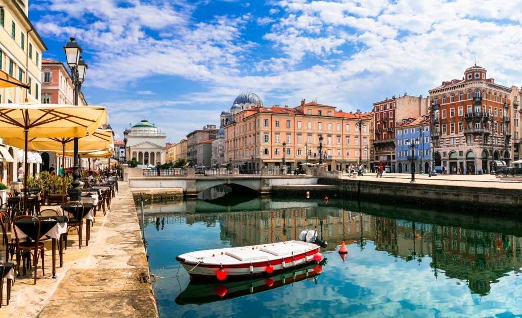 Beautiful landscape of Canal Grande