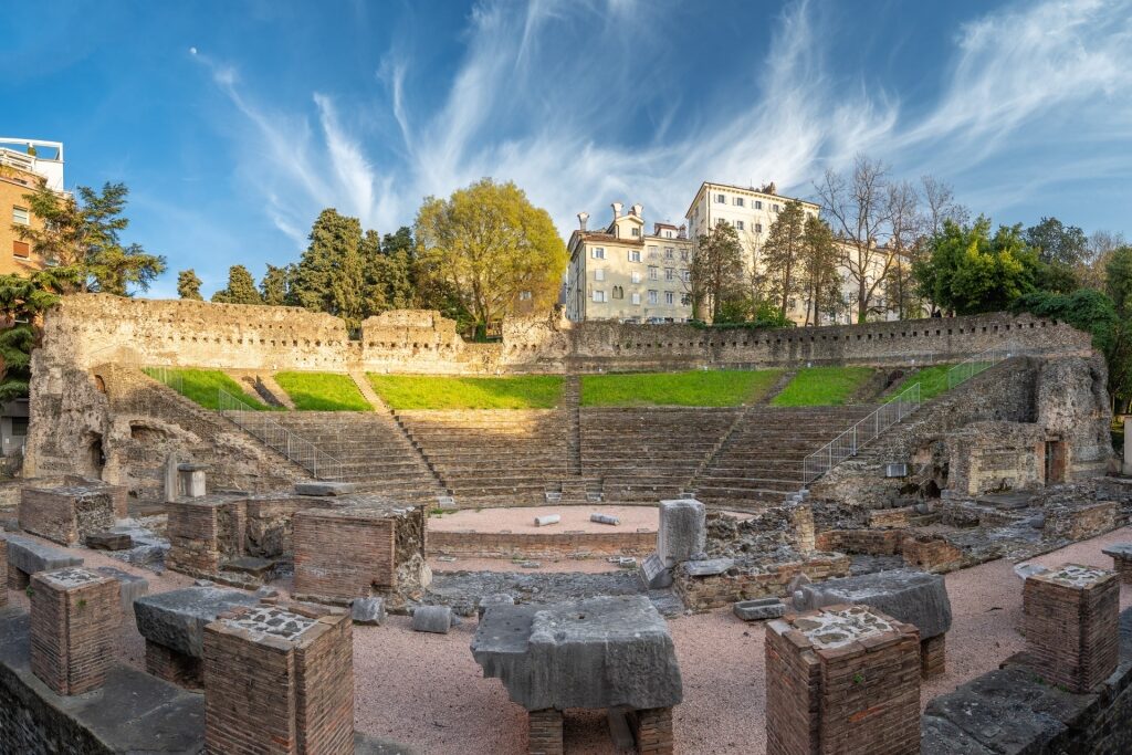 Roman Theatre of Trieste Italy