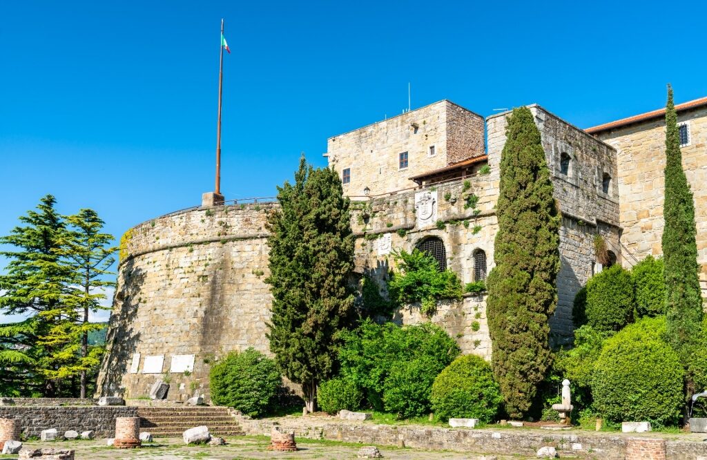 Historic site of San Giusto Castle