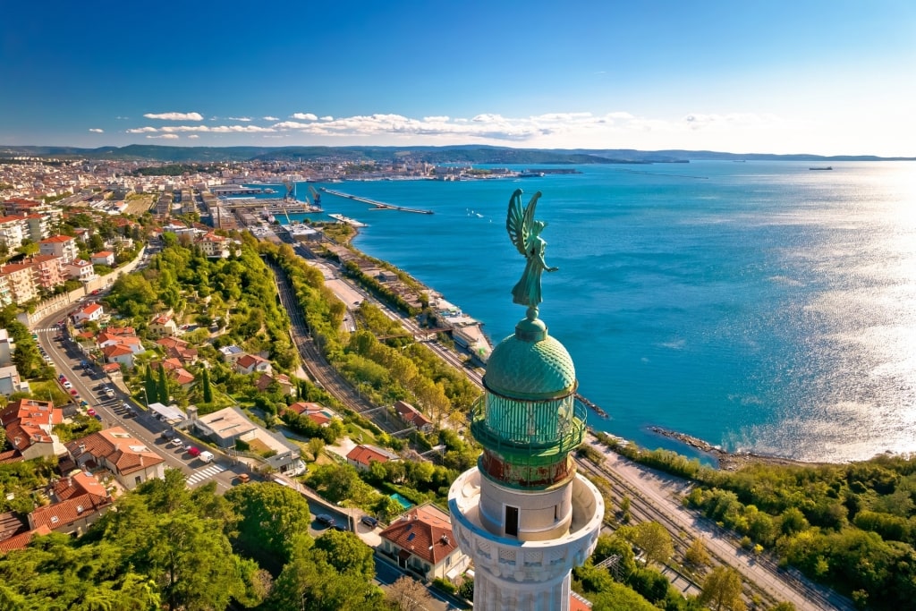 View of Vittoria Lighthouse