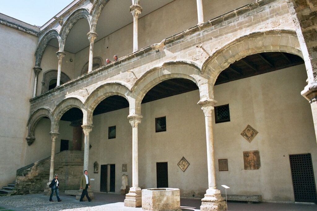 Exterior of Galleria Regionale della Sicilia, Palermo