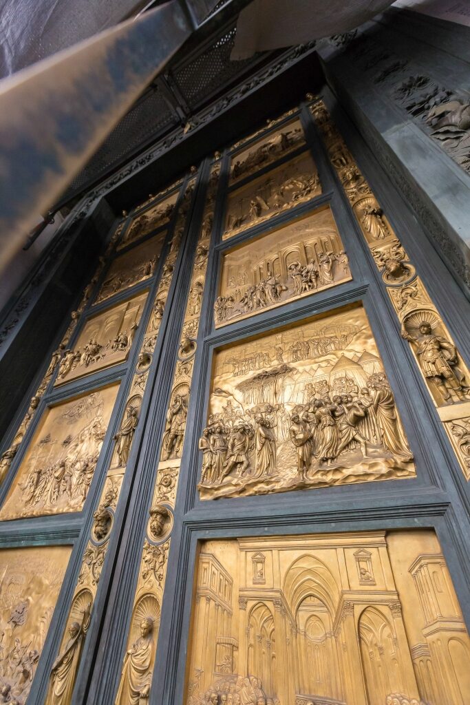 Elegant Gates of Paradise by Ghiberti