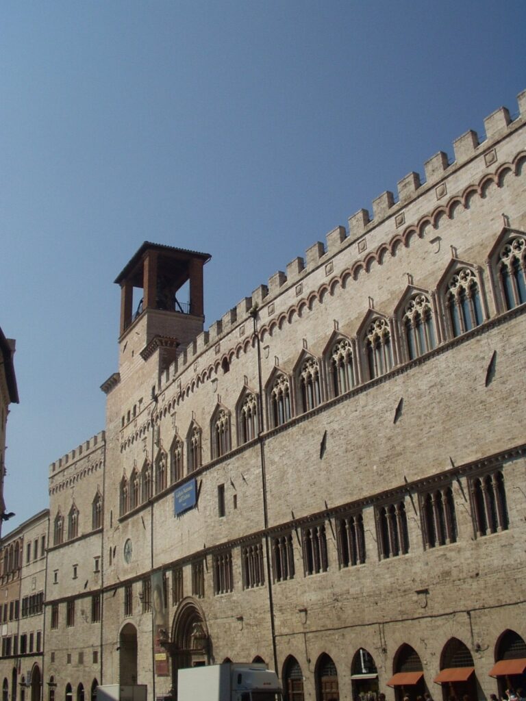 Exterior of Galleria Nazionale dell'Umbria, Perugia