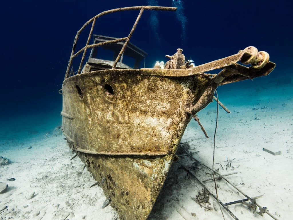 View of Kappel Wreck