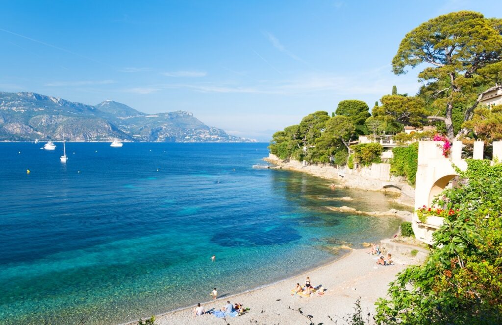 Plage Paloma, one of the best beaches in Nice
