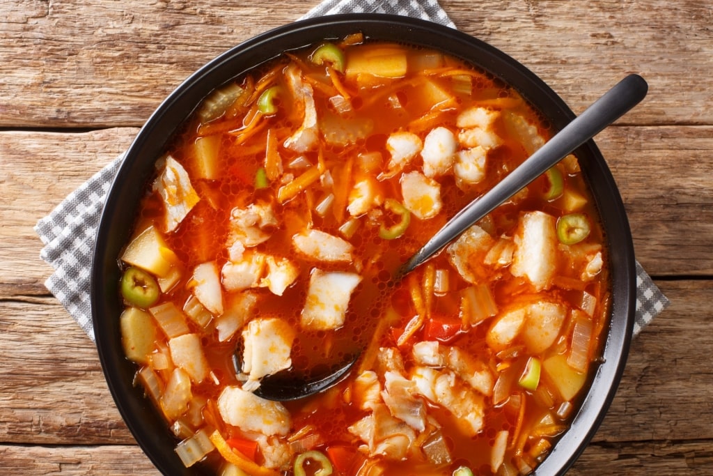 Bowl of Fish chowder