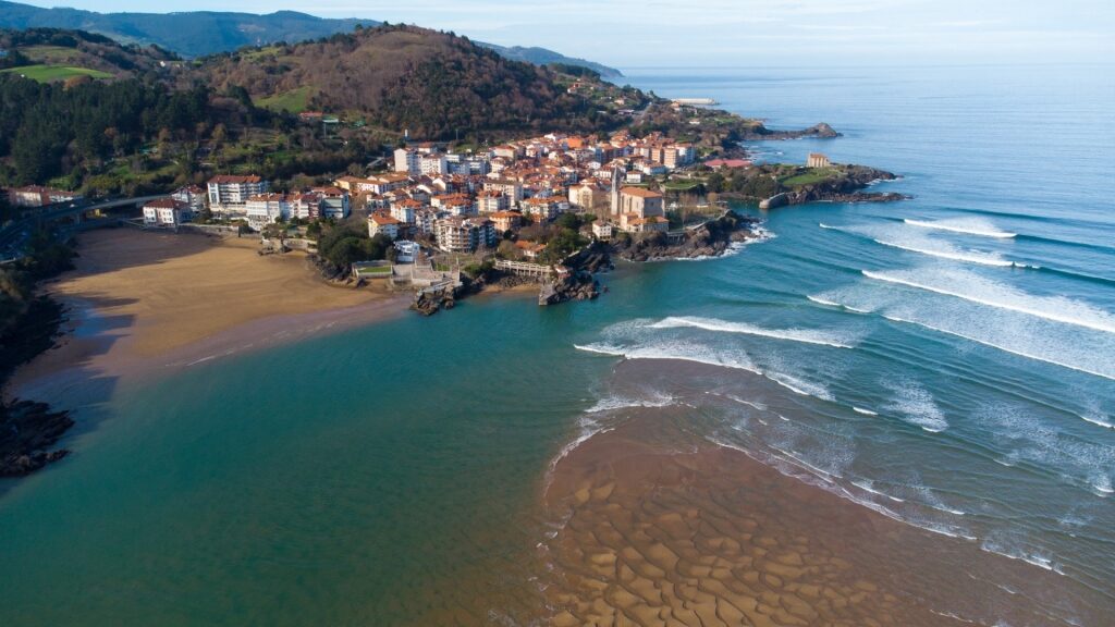 Mundaka, one of the best places to learn how to surf