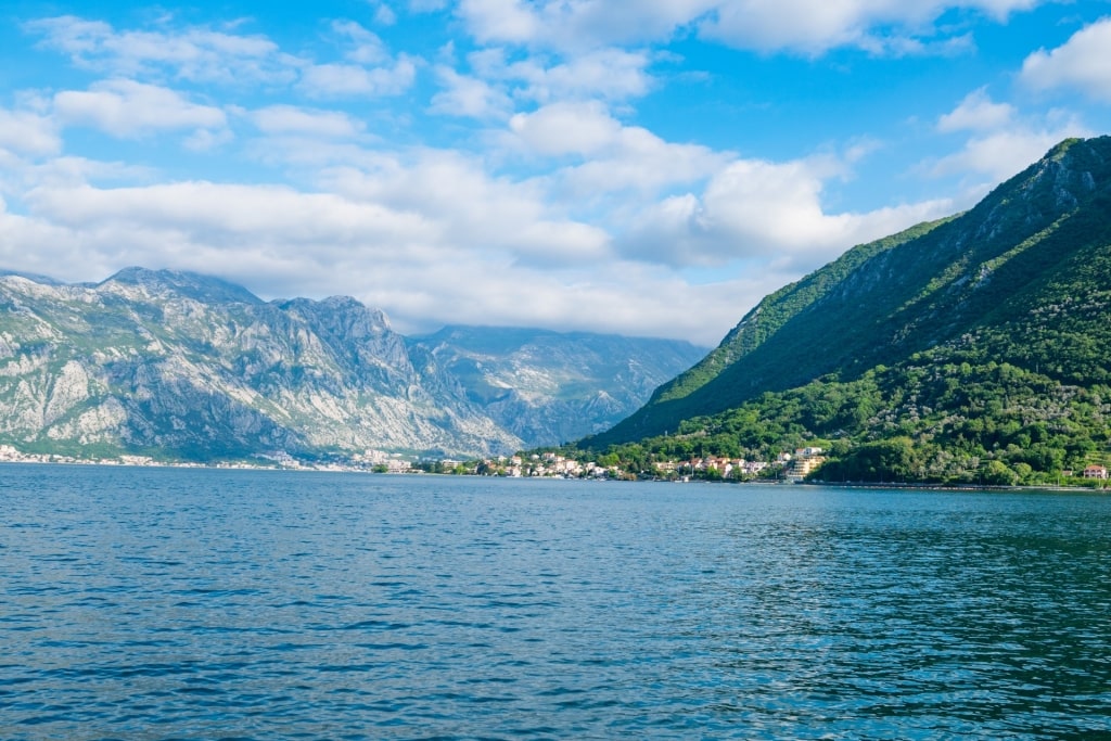 View of Kotor Bay, Montenegro