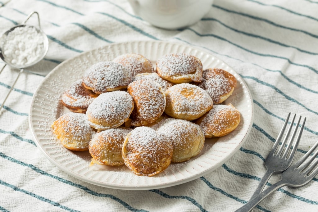 Plate of Poffertjes