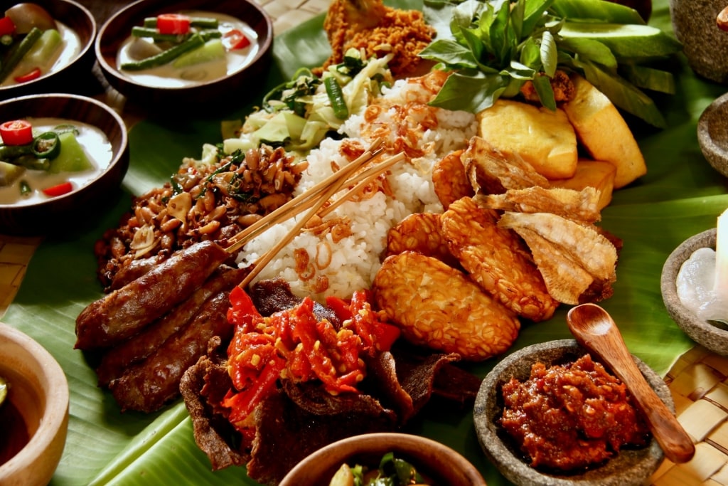 Curacao food - Rijsttafel