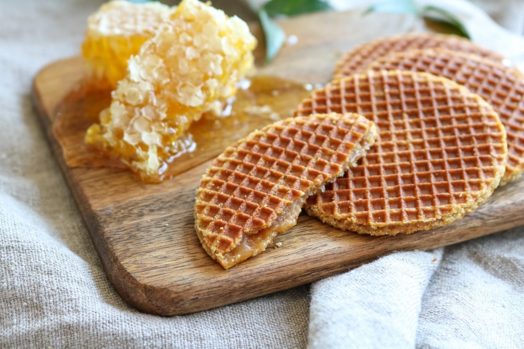 Plate of Stroopwafels