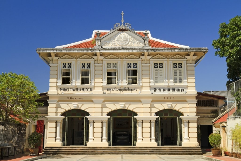 Facade of Phuket Thai Hua Museum