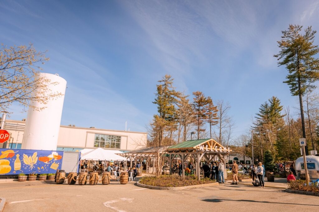 View of Allagash Brewing Company