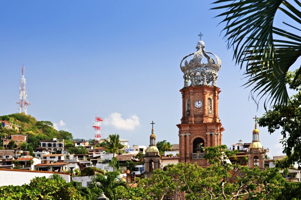 View of Church of Our Lady of Guadalupe, Puerto Vallarta