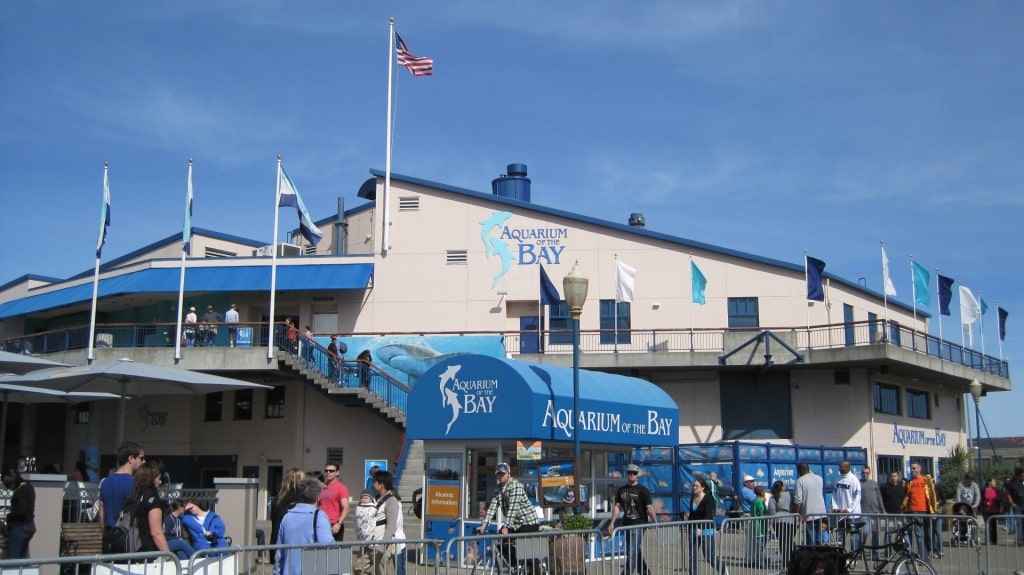 Exterior of Aquarium of the Bay