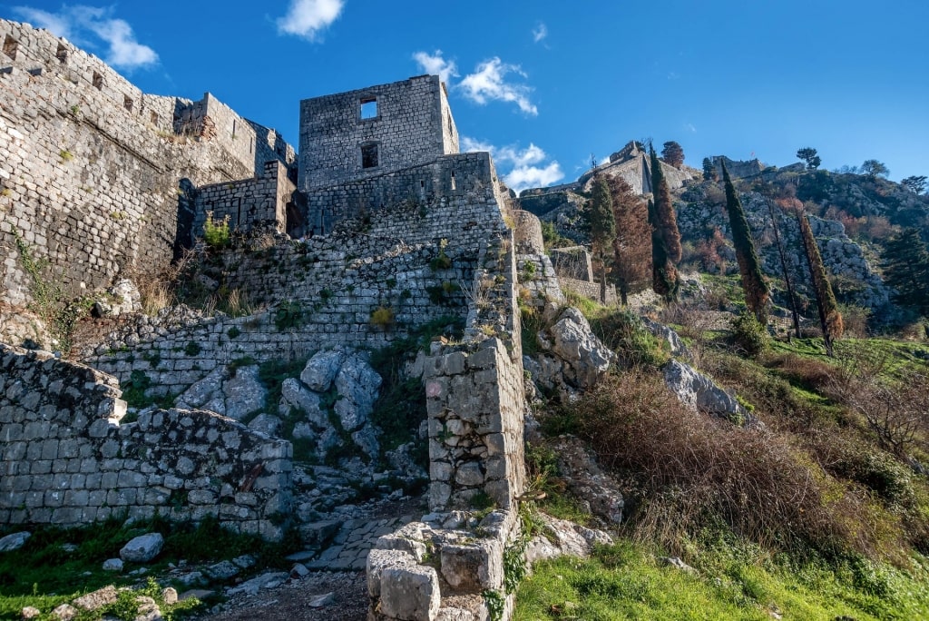 Visit San Giovanni Fortress, one of the best things to do in Kotor