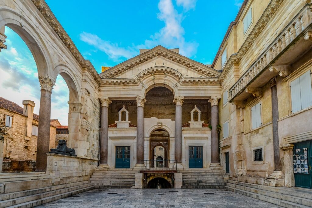 Visit Diocletian’s Palace, one of the best things to do in Split