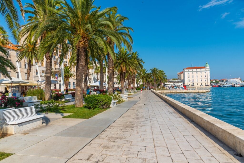 Stroll Riva, one of the best things to do in Split