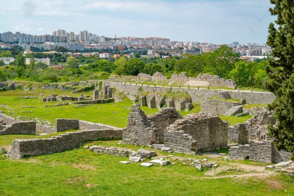 Old ruins in Salona