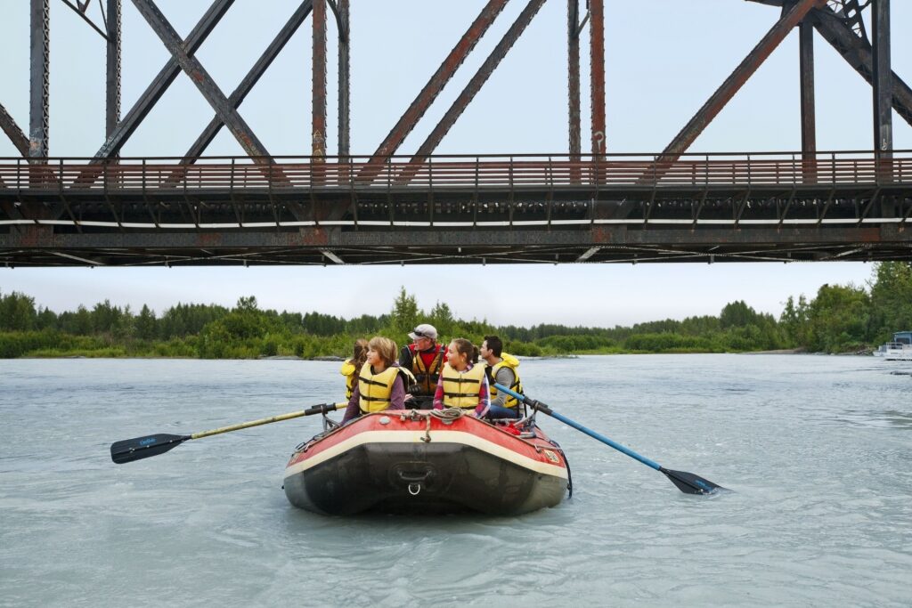 Float down Talkeetna River, one of the best things to do in Talkeetna