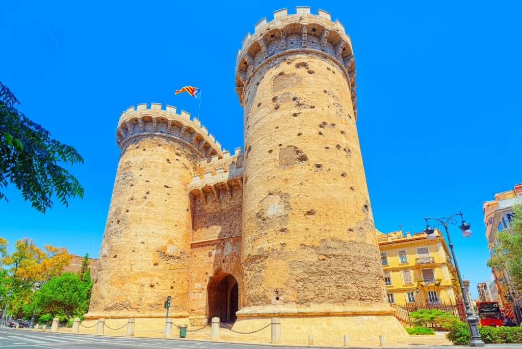 Quart Towers in Valencia Old Town