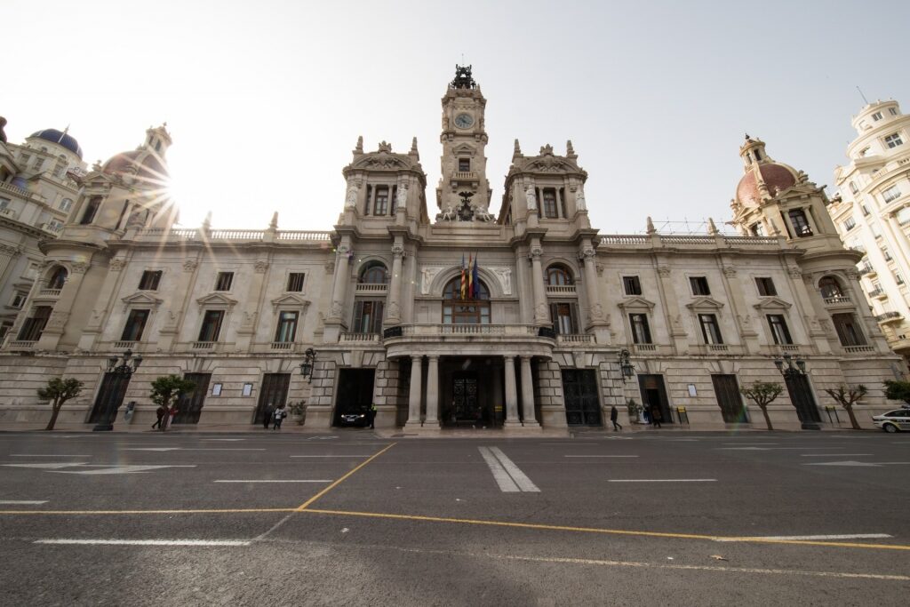 Exteior of Valencia Town Hall