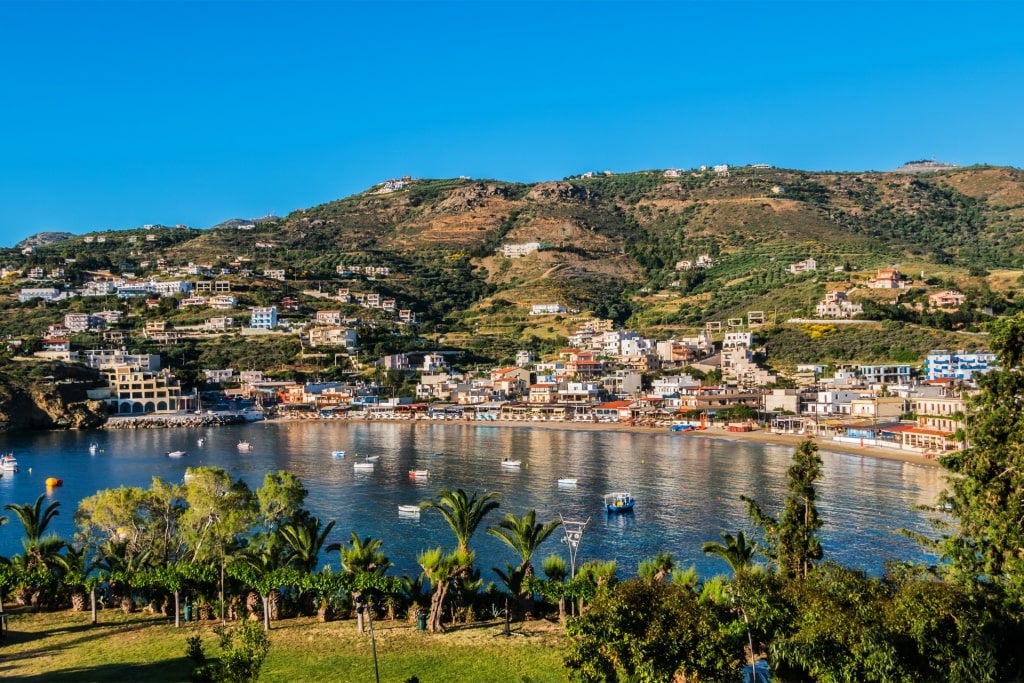 Agia Pelagia, one of the prettiest villages in Crete