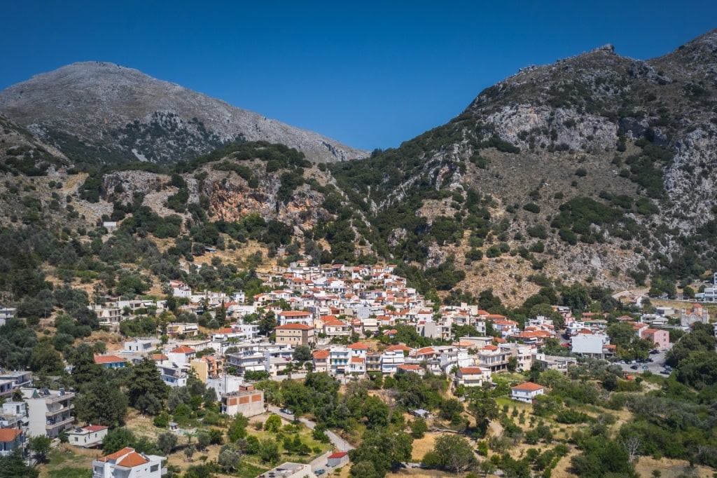 Spili, one of the most beautiful villages in Crete